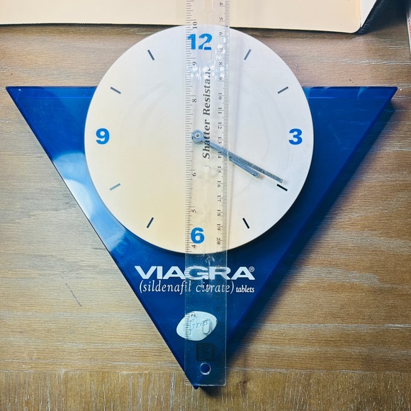 Vintage Pharmaceutical  Wall Clock Not Working - Picture 4 of 5